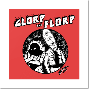 Glorp and Florp Cosmic Mean-Mug 2 Posters and Art